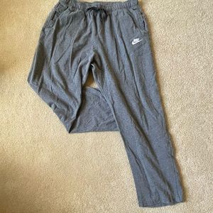 Nike flannel grey sweat pants